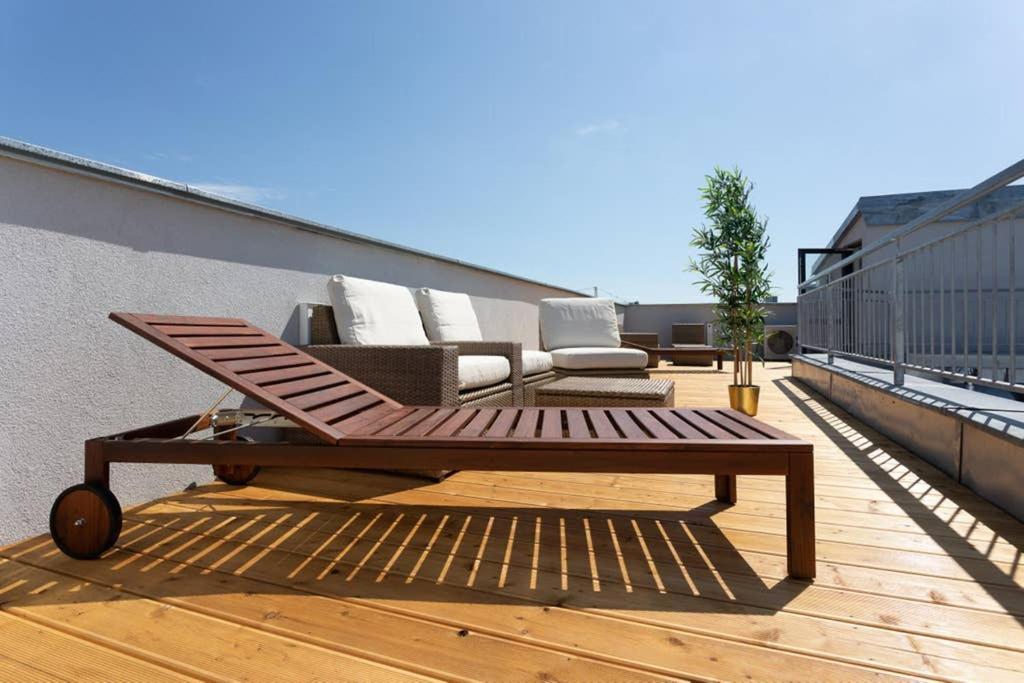 维也纳Skyline Penthouse L Lf44公寓 外观 照片